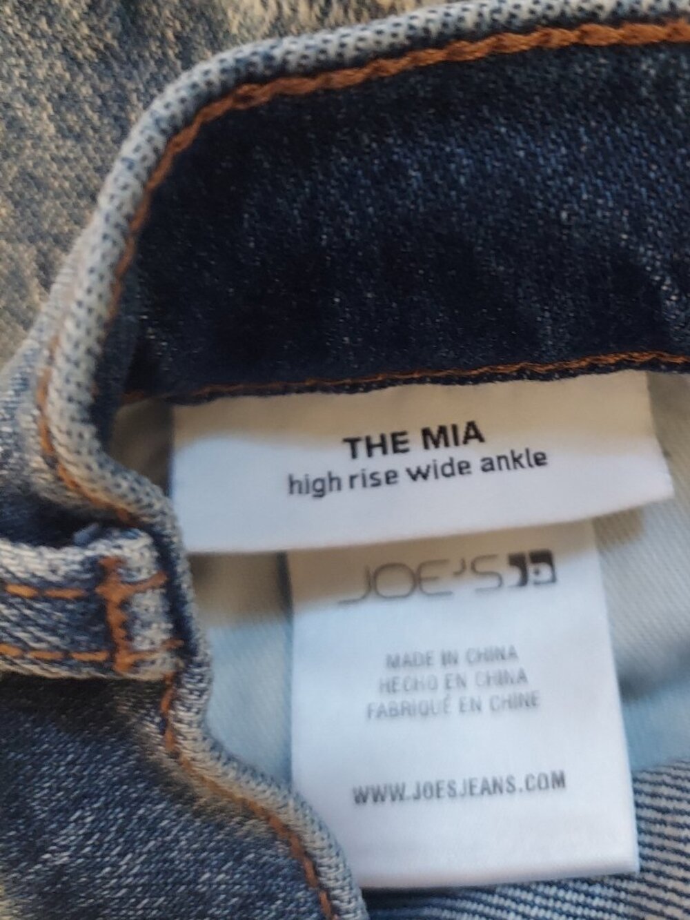 Joe's Jeans The Mia High Rise Wide Leg Ankle Raw Hem Jeans 26 - Picture 12 of 15